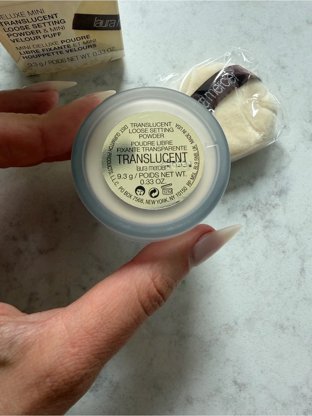 New Laura Mercier Translucent Loose Setting Powder Deluxe Mini